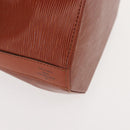LOUIS VUITTON Epi Sac Depaule GM Shoulder Bag Brown M80193 LV Auth 149397-8