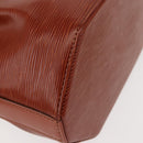 LOUIS VUITTON Epi Sac Depaule GM Shoulder Bag Brown M80193 LV Auth 149397-16