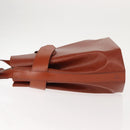 LOUIS VUITTON Epi Sac Depaule GM Shoulder Bag Brown M80193 LV Auth 149397-4