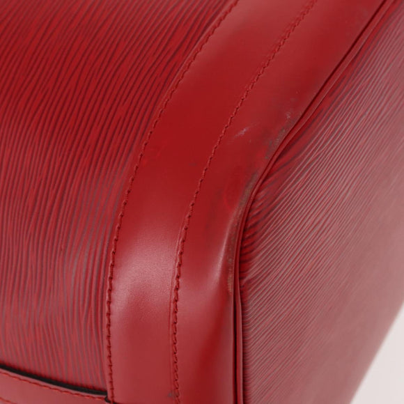 LOUIS VUITTON Epi Noe Shoulder Bag Red M44007 LV Auth 149398