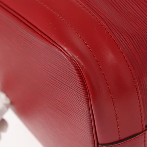 LOUIS VUITTON Epi Noe Shoulder Bag Red M44007 LV Auth 149398