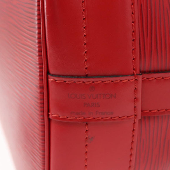 LOUIS VUITTON Epi Noe Shoulder Bag Red M44007 LV Auth 149398