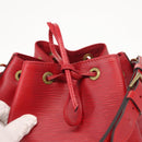 LOUIS VUITTON Epi Noe Shoulder Bag Red M44007 LV Auth 149398-19