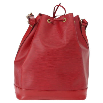 LOUIS VUITTON Epi Noe Shoulder Bag Red M44007 LV Auth 149398 - 0