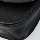 LOUIS VUITTON Epi Saint Cloud GM Shoulder Bag Black Noir M52192 LV Auth 149399-15