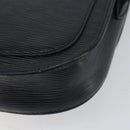 LOUIS VUITTON Epi Saint Cloud GM Shoulder Bag Black Noir M52192 LV Auth 149399-17