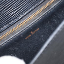 LOUIS VUITTON Epi Saint Cloud GM Shoulder Bag Black Noir M52192 LV Auth 149399-21