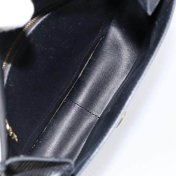 LOUIS VUITTON Epi Saint Cloud GM Shoulder Bag Black Noir M52192 LV Auth 149399