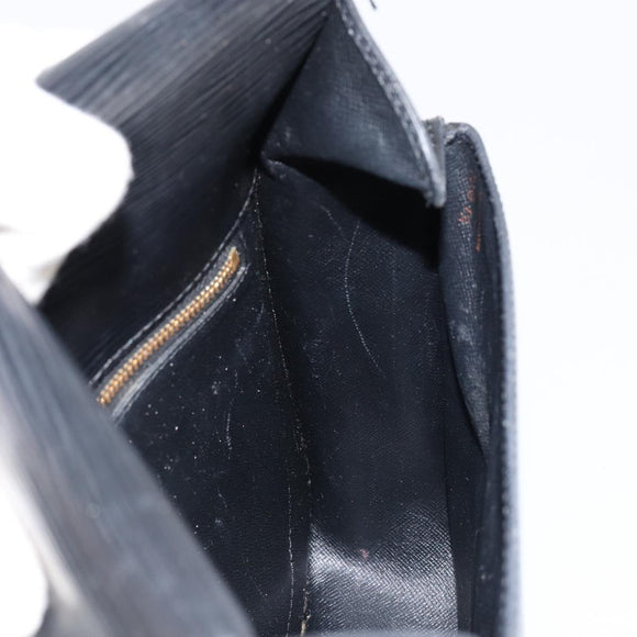 LOUIS VUITTON Epi Saint Cloud GM Shoulder Bag Black Noir M52192 LV Auth 149399