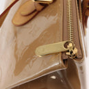 LOUIS VUITTON Monogram Vernis Rosewood Avenue Hand Bag Beige M93509 Auth 149405-9