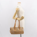 LOUIS VUITTON Monogram Vernis Rosewood Avenue Hand Bag Beige M93509 Auth 149405-22