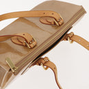 LOUIS VUITTON Monogram Vernis Rosewood Avenue Hand Bag Beige M93509 Auth 149405-6