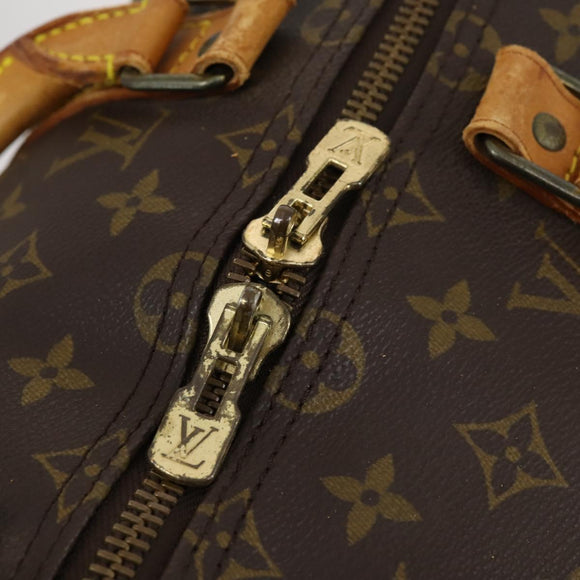 LOUIS VUITTON Monogram Keepall Bandouliere 50 Boston Bag M41416 LV Auth 149406