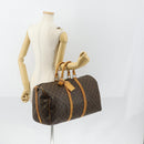 LOUIS VUITTON Monogram Keepall Bandouliere 50 Boston Bag M41416 LV Auth 149406-22