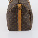 LOUIS VUITTON Monogram Keepall Bandouliere 50 Boston Bag M41416 LV Auth 149406-3