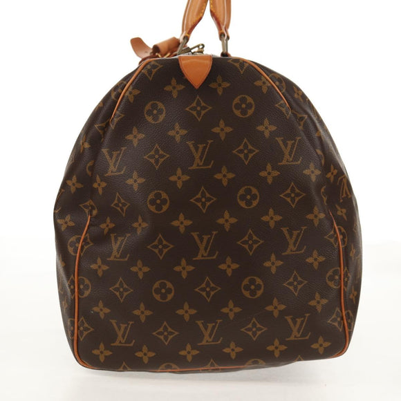 LOUIS VUITTON Monogram Keepall 55 Boston Bag M41424 LV Auth 149408AV
