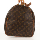 LOUIS VUITTON Monogram Keepall 55 Boston Bag M41424 LV Auth 149408AV-4