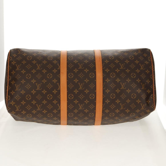 LOUIS VUITTON Monogram Keepall 55 Boston Bag M41424 LV Auth 149408AV
