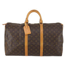 LOUIS VUITTON Monogram Keepall 50 Boston Bag M41426 LV Auth 149410-13