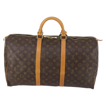 LOUIS VUITTON Monogram Keepall 50 Boston Bag M41426 LV Auth 149410 - 0