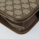 GUCCI GG Supreme Shoulder Bag PVC Beige Gold 93 02 023 Auth 149411-15