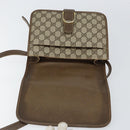 GUCCI GG Supreme Shoulder Bag PVC Beige Gold 93 02 023 Auth 149411-10