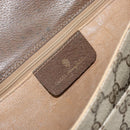 GUCCI GG Supreme Shoulder Bag PVC Beige Gold 93 02 023 Auth 149411-19
