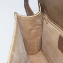 GUCCI GG Supreme Shoulder Bag PVC Beige Gold 93 02 023 Auth 149411-21