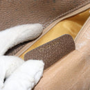 GUCCI GG Supreme Shoulder Bag PVC Beige Gold 93 02 023 Auth 149411-12