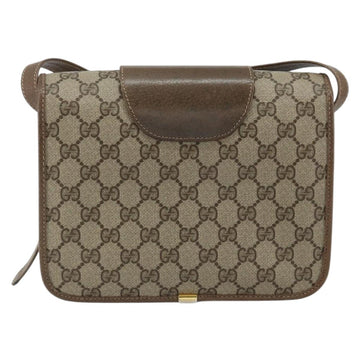 GUCCI GG Supreme Shoulder Bag PVC Beige Gold 93 02 023 Auth 149411 - 0