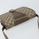 GUCCI GG Supreme Shoulder Bag PVC Beige Gold 93 02 023 Auth 149411-6