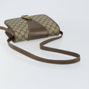 GUCCI GG Supreme Shoulder Bag PVC Beige Gold 93 02 023 Auth 149411-7