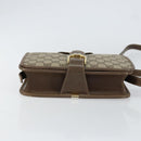 GUCCI GG Supreme Shoulder Bag PVC Beige Gold 93 02 023 Auth 149411-5