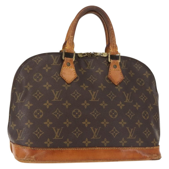 LOUIS VUITTON Monogram Alma Hand Bag M51130 LV Auth 149414