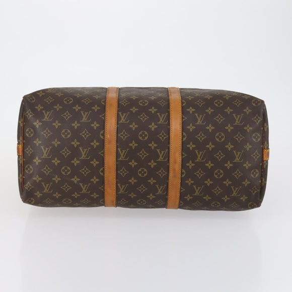 LOUIS VUITTON Monogram Keepall Bandouliere 50 Boston Bag M41416 LV Auth 149416