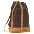 LOUIS VUITTON Monogram Randonnee GM Schoudertas M42244 LV Auth 149418-1