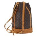 LOUIS VUITTON Monogram Randonnee GM Schoudertas M42244 LV Auth 149418-2
