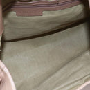 BVLGARI Chandra Shoulder Bag Leather Beige Gold Auth 149419-11