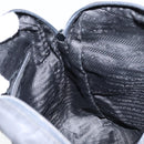 PRADA Shoulder Bag Nylon Black Silver Auth 149424-21