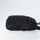 PRADA Shoulder Bag Nylon Black Silver Auth 149424-3