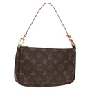 LOUIS VUITTON Monogram Pochette Accessoires Pouch M51980 LV Auth 149427V-1