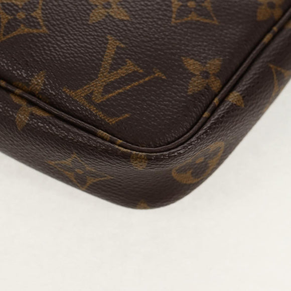 LOUIS VUITTON Monogram Pochette Accessoires Pouch M51980 LV Auth 149427V