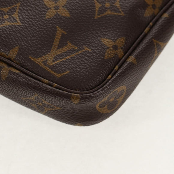 LOUIS VUITTON Monogram Pochette Accessoires Pouch M51980 LV Auth 149427V
