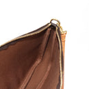 LOUIS VUITTON Monogram Pochette Accessoires Pouch M51980 LV Auth 149427V-20