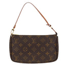 LOUIS VUITTON Monogram Pochette Accessoires Pouch M51980 LV Auth 149427V-13