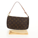 LOUIS VUITTON Monogram Pochette Accessoires Pouch M51980 LV Auth 149427V-12