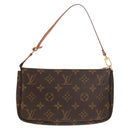 LOUIS VUITTON Monogram Pochette Accessoires Pouch M51980 LV Auth 149427V-2