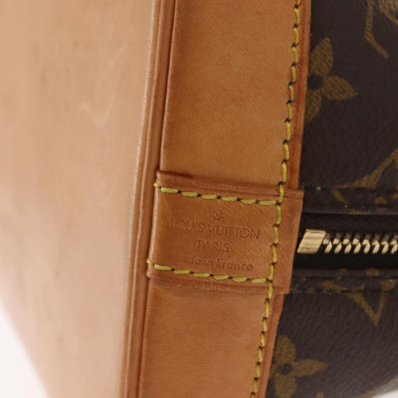 LOUIS VUITTON Monogram Alma Hand Bag M51130 LV Auth 149428