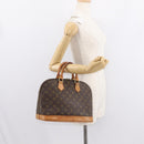 LOUIS VUITTON Monogram Alma Hand Bag M51130 LV Auth 149428-21