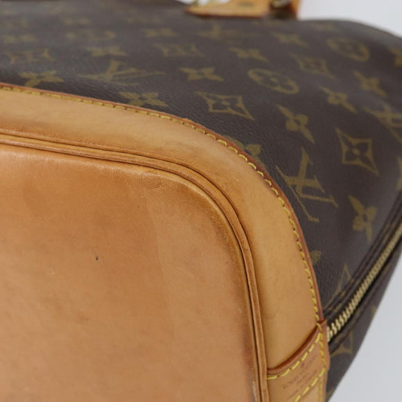 LOUIS VUITTON Monogram Alma Hand Bag M51130 LV Auth 149430